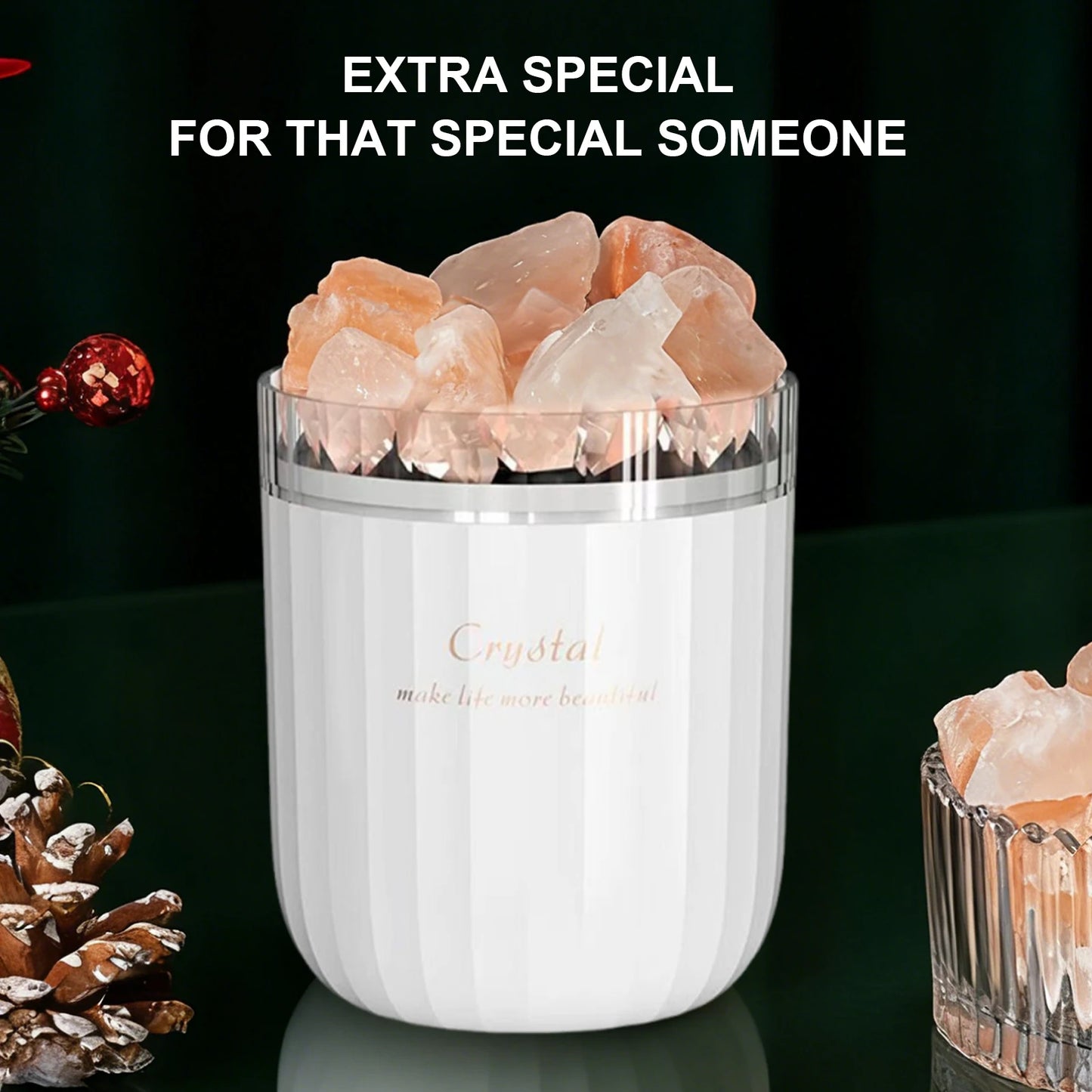 Smart Essential Oil Diffuser | Rechargeable Home Aroma Air Mist Unit