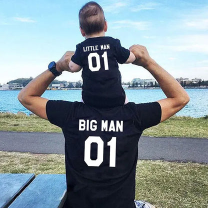 Boss Man and Boss Mini Father and Son Matching T-Shirt Set