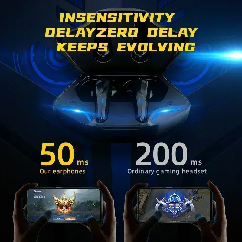 X15pro TWS Wireless Headphones | Low Latency Gaming Hi-Fi Earbud Set