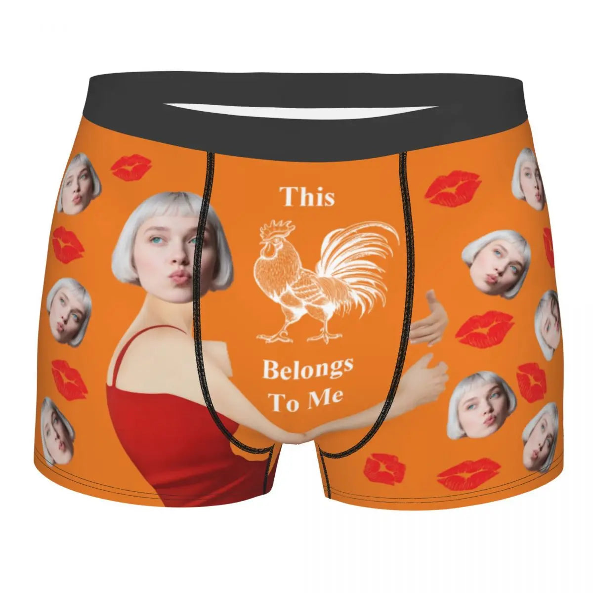 Custom Face Boxer Briefs - Personalised Photo Underwear Gift