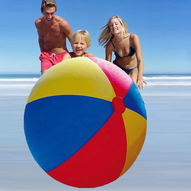 Giant Inflatable Soccer Ball | 80cm Heavy-Duty PVC Outdoor Lawn Game