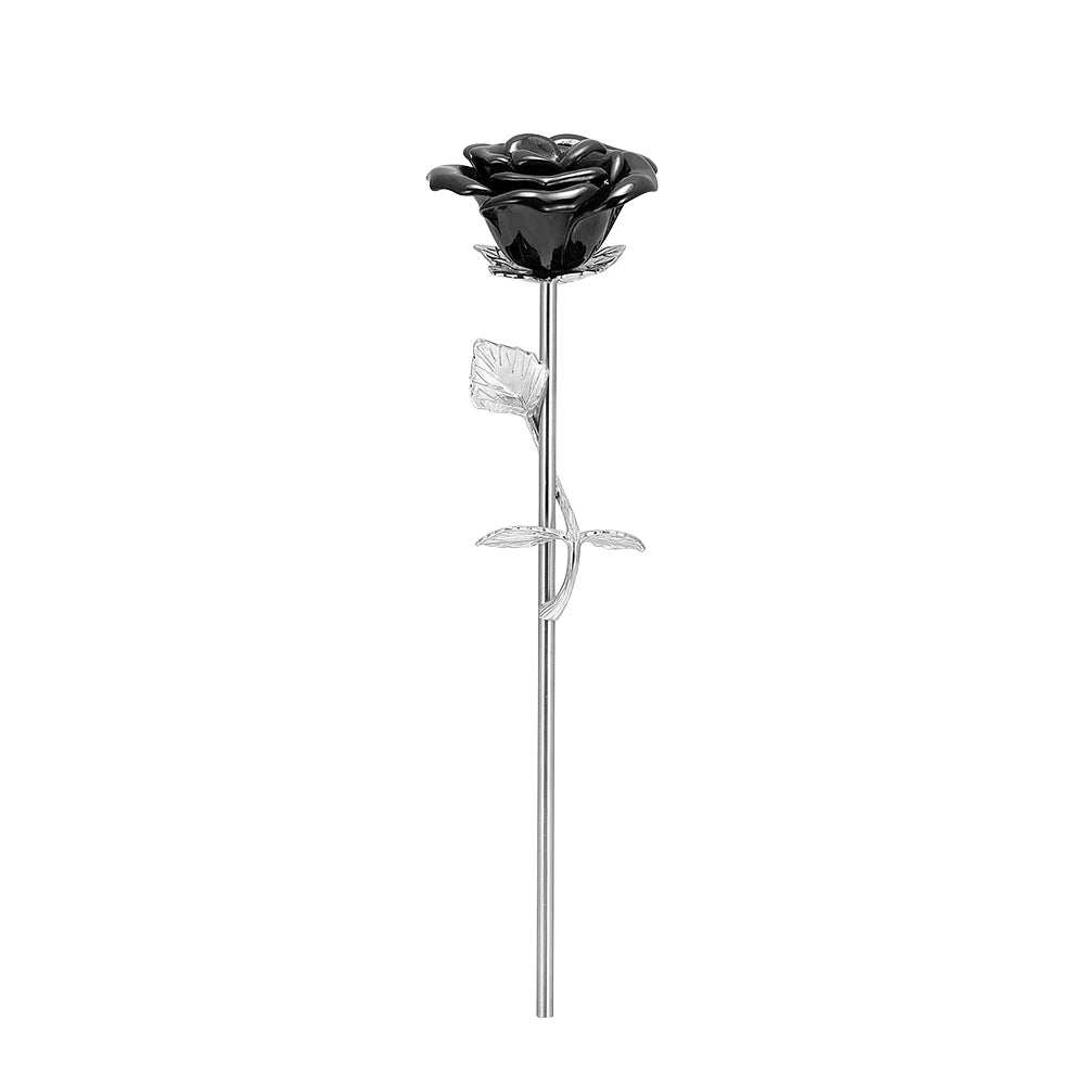Rose Flower Cremation Jewellery - Stainless Steel Ashes Urn