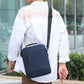 Men's Business Casual Crossbody Bag - Large Tablet Messenger
