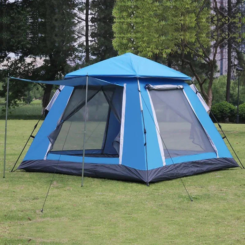 3-4 Person Family Camping Tent - Instant Air Pop Up