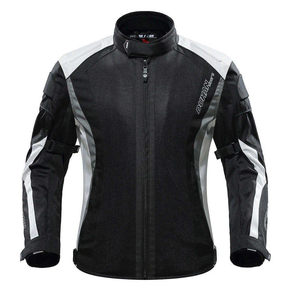 Summer Mesh Motorcycle Jacket & Pants Set - Armored & Breathable Riding Suit