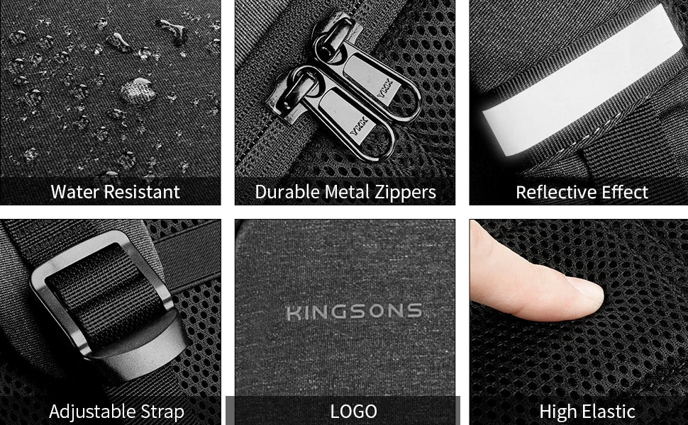 Anti-theft Travel Laptop Backpack - Secure USB Charging Bag