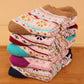 5 Pairs Women's Winter Socks | Retro Japanese Ethnic Knit Wool Blend