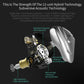 12-Driver Hybrid HIFI Earphones | 1DD+5BA Bass Metal Monitor IEM