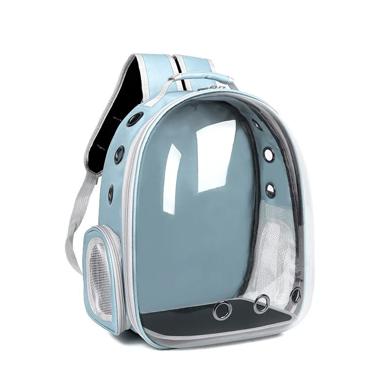 Transparent Cat Backpack - Breathable Space Capsule Pet Carrier