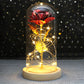 LED Enchanted Galaxy Rose in Glass Dome - Forever Flower Gift