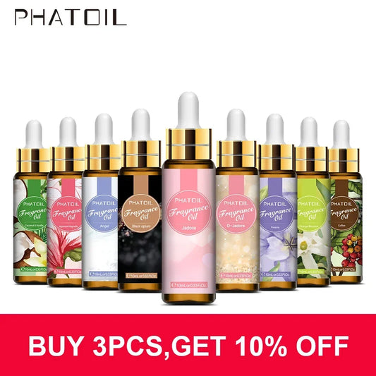 10ml Fragrance Oil with Glass Dropper - Coconut & Vanilla Aroma