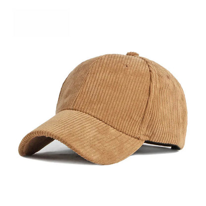 Retro Suede Baseball Cap | Adjustable Hip Hop Snapback Sun Visor