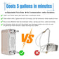 40 Plate Wort Chiller - 304 Stainless Homebrew Heat Exchanger