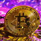 50/100PCS Bitcoin Commemorative Gold Coin Set - Physical Gift
