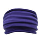 Nonslip Elastic Yoga Headband - Wide Navy Sports Hairband
