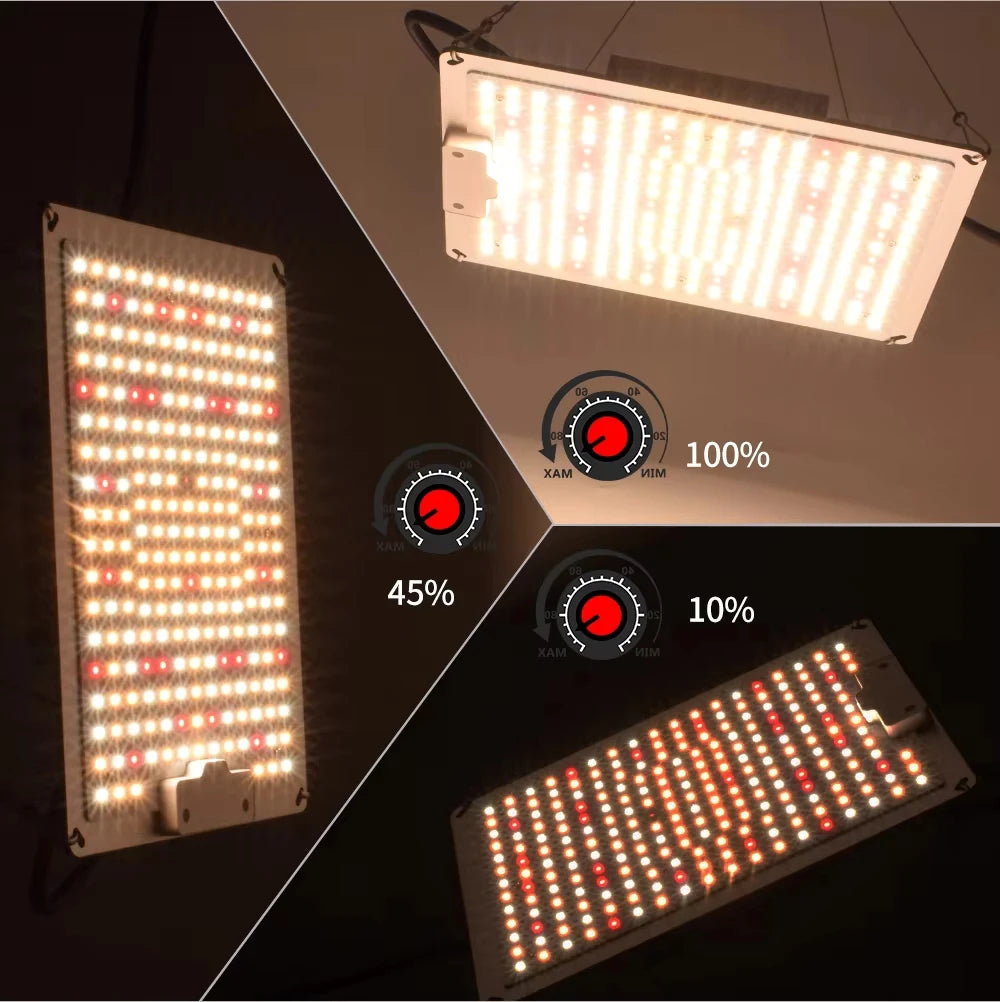 QBC 1000W LED Grow Light - Samsung LM281B Dimmable Full Spec