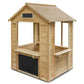 Kids Cafe Chino Cubby House | Wooden Playhouse with Cafe Shop Front