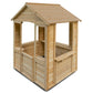 Kids Cafe Chino Cubby House | Wooden Playhouse with Cafe Shop Front