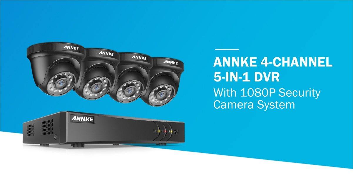 1080P 5 in 1 Night Vision Cameras Video Surveillance Kit - Buy Confidently with Smart Sales Australia