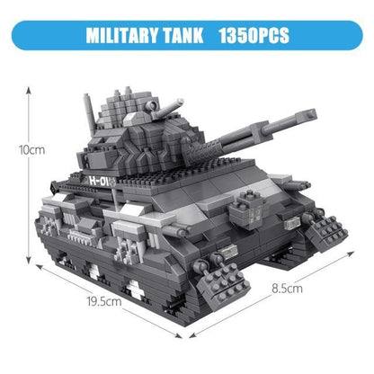 1350pcs Brick Sets of WW2 Educational Toys For Children - Buy Confidently with Smart Sales Australia