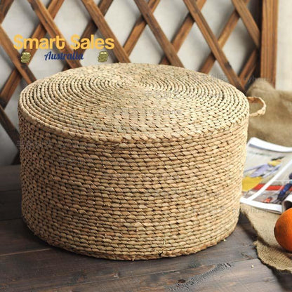 1pcs 100% Eco friendly Handmade Seat Cushion 44cm Natural Straw Braid - Buy Confidently with Smart Sales Australia