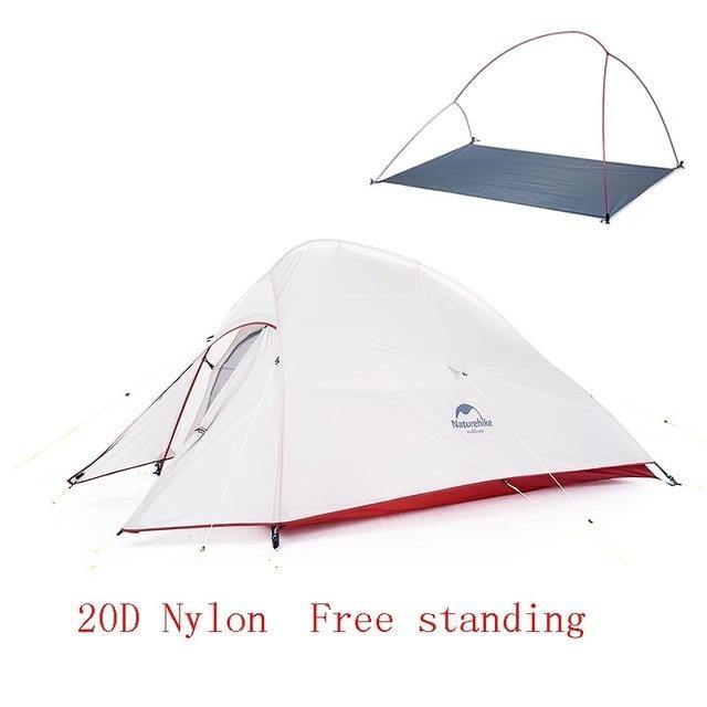 2 Person Ultralight Freestanding Camping Tent with Free Mat - Buy Confidently with Smart Sales Australia