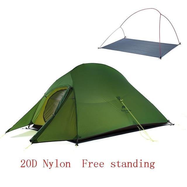 2 Person Ultralight Freestanding Camping Tent with Free Mat - Buy Confidently with Smart Sales Australia