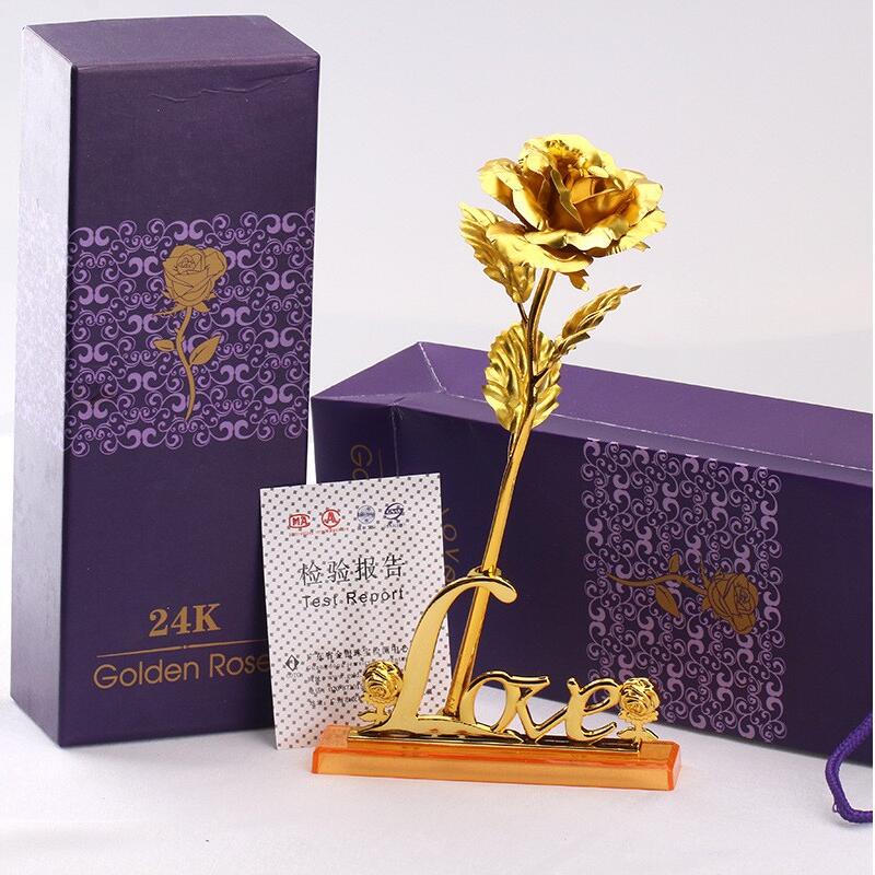 24k Gold Plated Roses - Buy Confidently with Smart Sales Australia