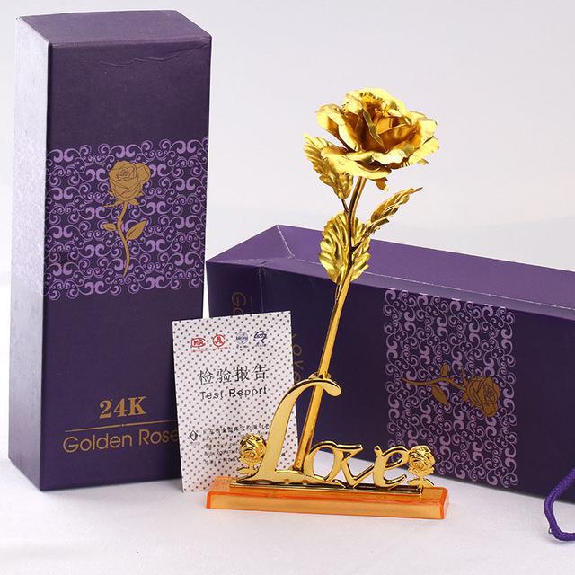 24k Gold Plated Roses - Buy Confidently with Smart Sales Australia