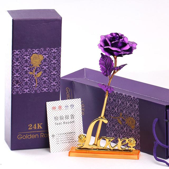 24k Gold Plated Roses - Buy Confidently with Smart Sales Australia