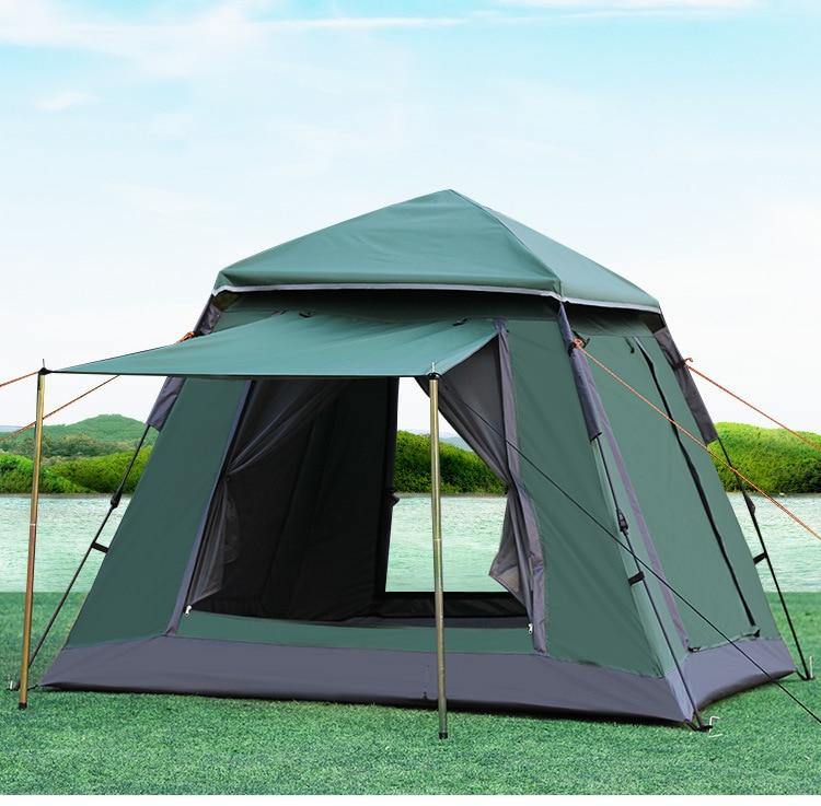 4-5 Person Automatic Waterproof Double Layer Camping Tent - Buy Confidently with Smart Sales Australia