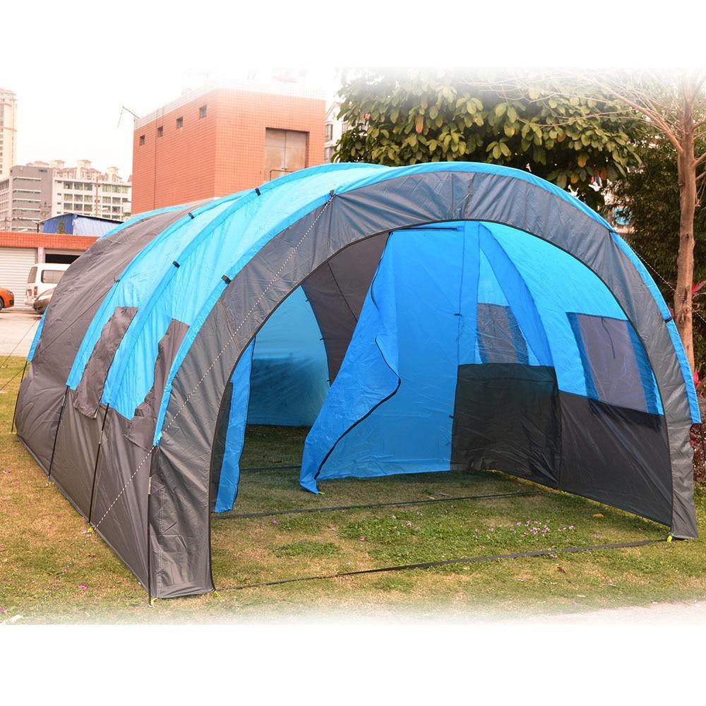 5-8 Person Large Waterproof Tunnel Tent House For Outdoor Camping - Buy Confidently with Smart Sales Australia