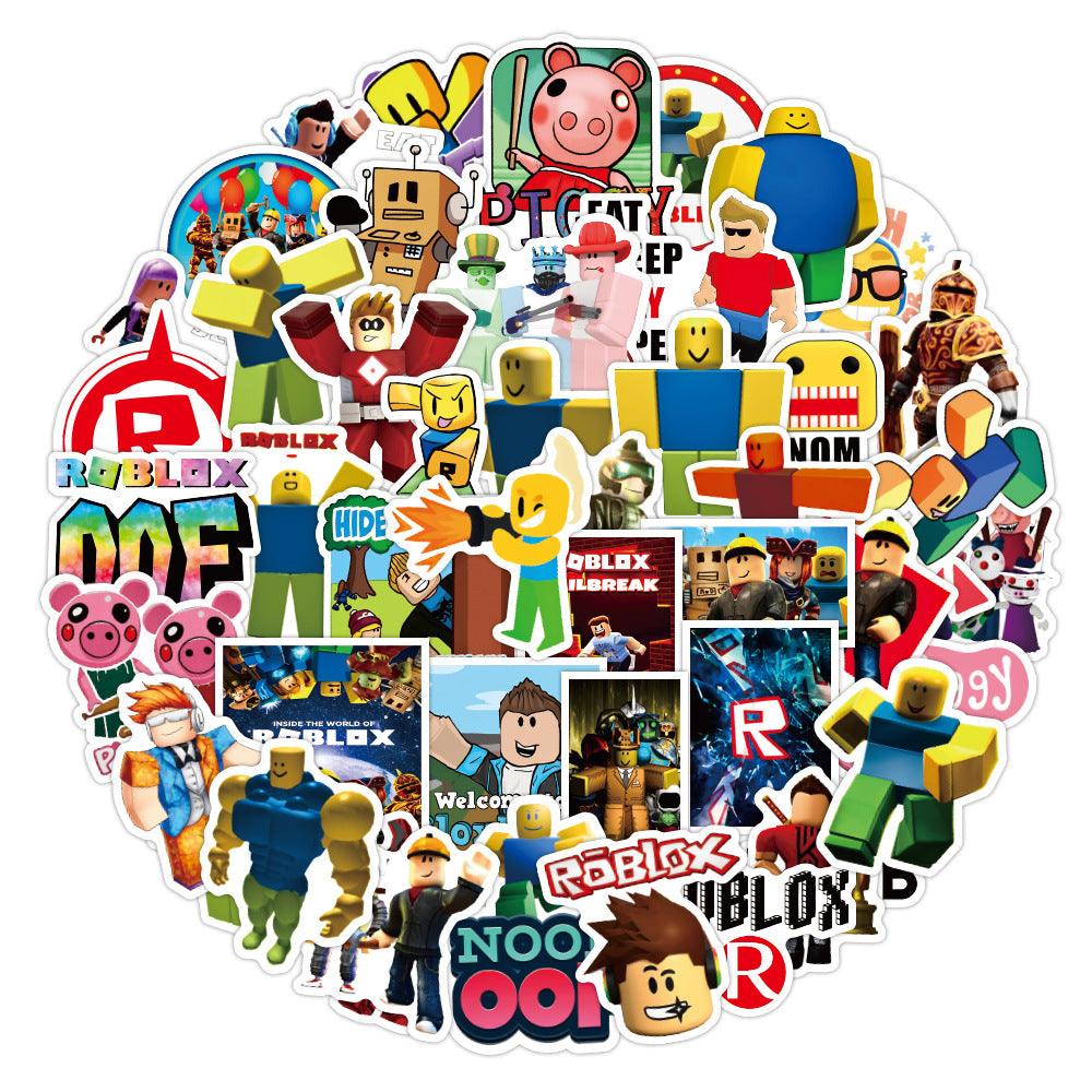 50 x Roblox Waterproof Random Sticker Pack - Buy Confidently with Smart Sales Australia