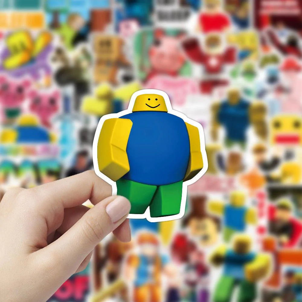 50 x Roblox Waterproof Random Sticker Pack - Buy Confidently with Smart Sales Australia