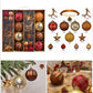 60 Piece Christmas Tree Ornament Set for Gift and Home Decor - Buy Confidently with Smart Sales Australia