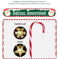 8 Piece Solar-powered Water Resistant Christmas Cane Lights - Buy Confidently with Smart Sales Australia