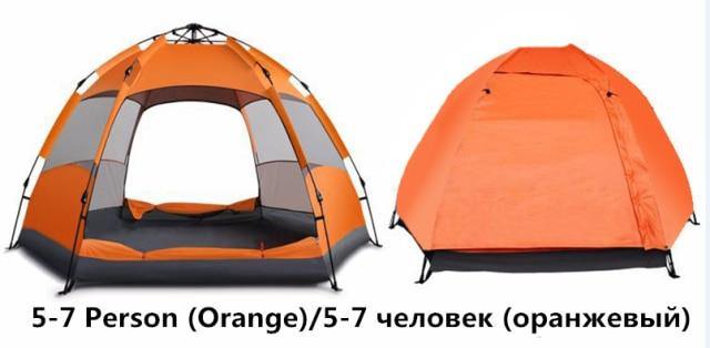 Anti UV Dual Layer Waterproof Hexagonal Camping Tent - Buy Confidently with Smart Sales Australia