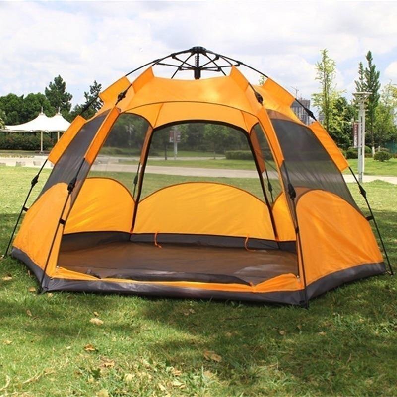 Anti UV Dual Layer Waterproof Hexagonal Camping Tent - Buy Confidently with Smart Sales Australia