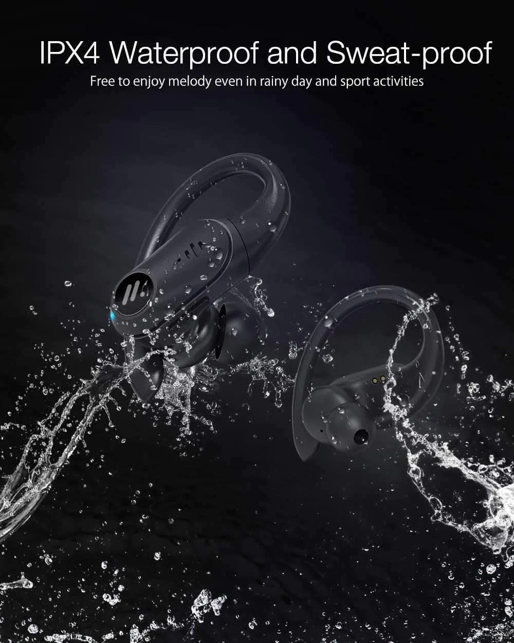 BlitzWolf BW-FYE10 TWS bluetooth 5.0 Wireless Earphone Sports - Buy Confidently with Smart Sales Australia