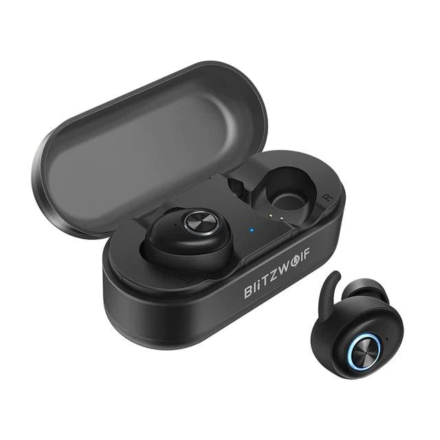 BlitzWolf FYE2 Wireless Bluetooth V5.0 In-Ear Earphones |IPX5 Waterproof And Sweat Resistant and Portable Charging Case - Buy Confidently with Smart Sales Australia