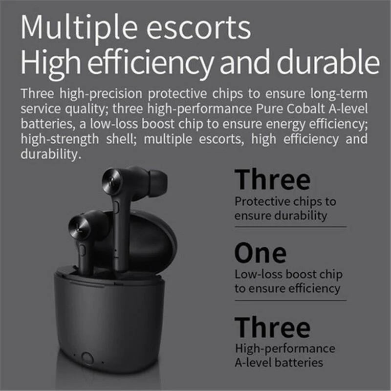 Bluedio Wireless BT V5.0 Waterproof Earphones w/ FaceRecognition |Compatible with IOS and Android system - Buy Confidently with Smart Sales Australia