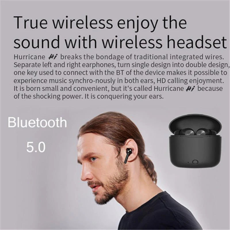 Bluedio Wireless BT V5.0 Waterproof Earphones w/ FaceRecognition |Compatible with IOS and Android system - Buy Confidently with Smart Sales Australia