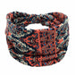 Boho Style Cotton Wide Printed Bandana Headbands For Women - Buy Confidently with Smart Sales Australia