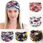 Boho Style Cotton Wide Printed Bandana Headbands For Women - Buy Confidently with Smart Sales Australia