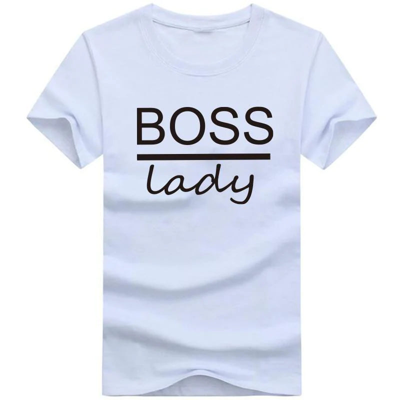 Boss Family Matching Cotton Shirts - Boss Man, Boss Lady and Mini Boss - Buy Confidently with Smart Sales Australia