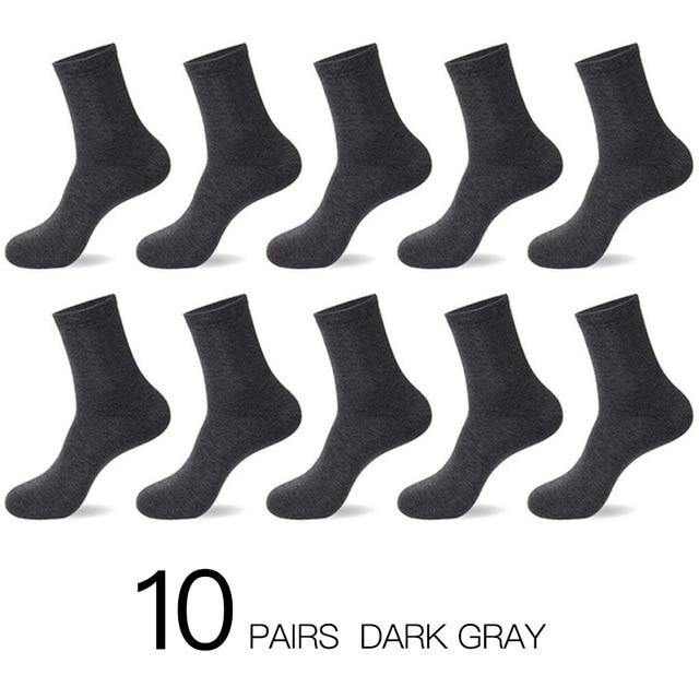 Breathable Cotton 10 pair Socks For Men - Buy Confidently with Smart Sales Australia