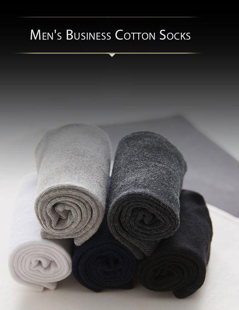 Breathable Cotton 10 pair Socks For Men - Buy Confidently with Smart Sales Australia