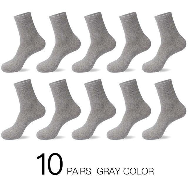 Breathable Cotton 10 pair Socks For Men - Buy Confidently with Smart Sales Australia