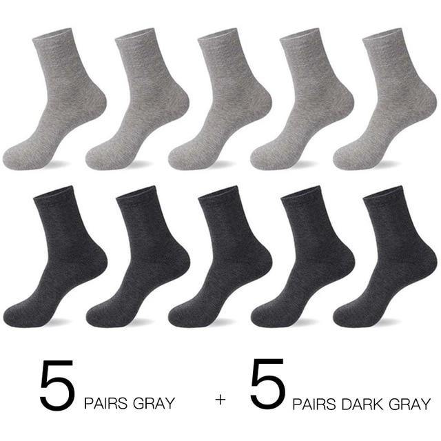 Breathable Cotton 10 pair Socks For Men - Buy Confidently with Smart Sales Australia