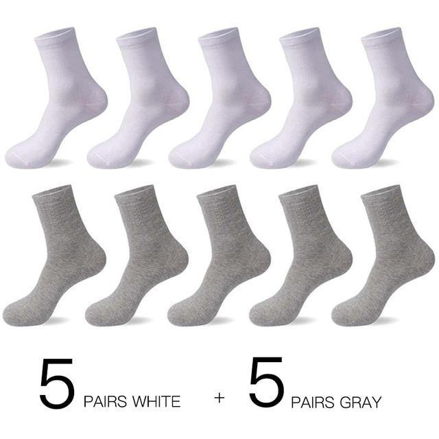 Breathable Cotton 10 pair Socks For Men - Buy Confidently with Smart Sales Australia